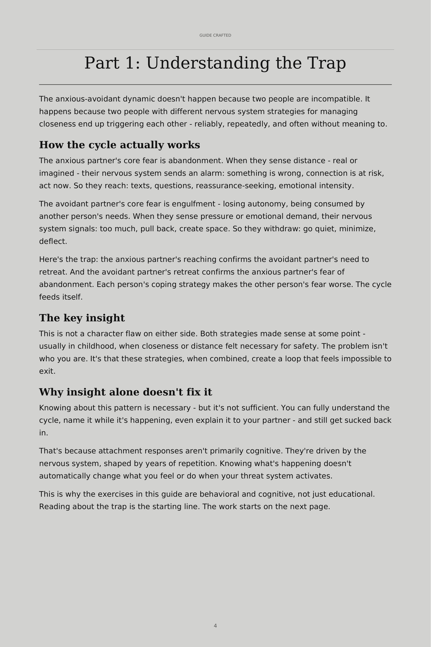 The Anxious-Avoidant Trap — sample page 4