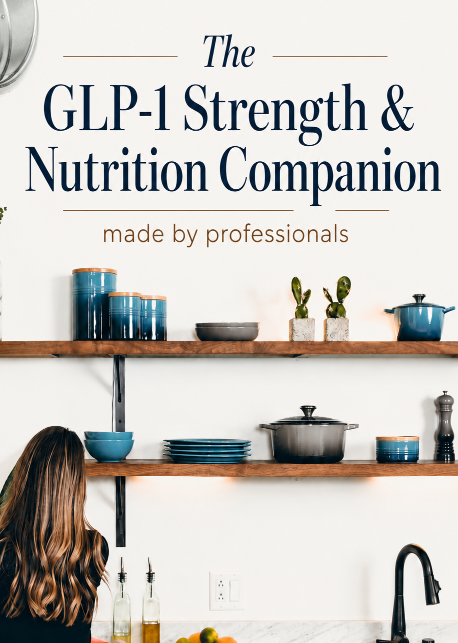 The GLP-1 Companion — PDF guide cover | GuideCrafted