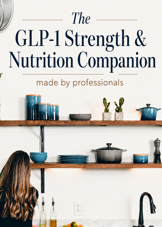 The GLP-1 Companion — PDF guide cover | GuideCrafted
