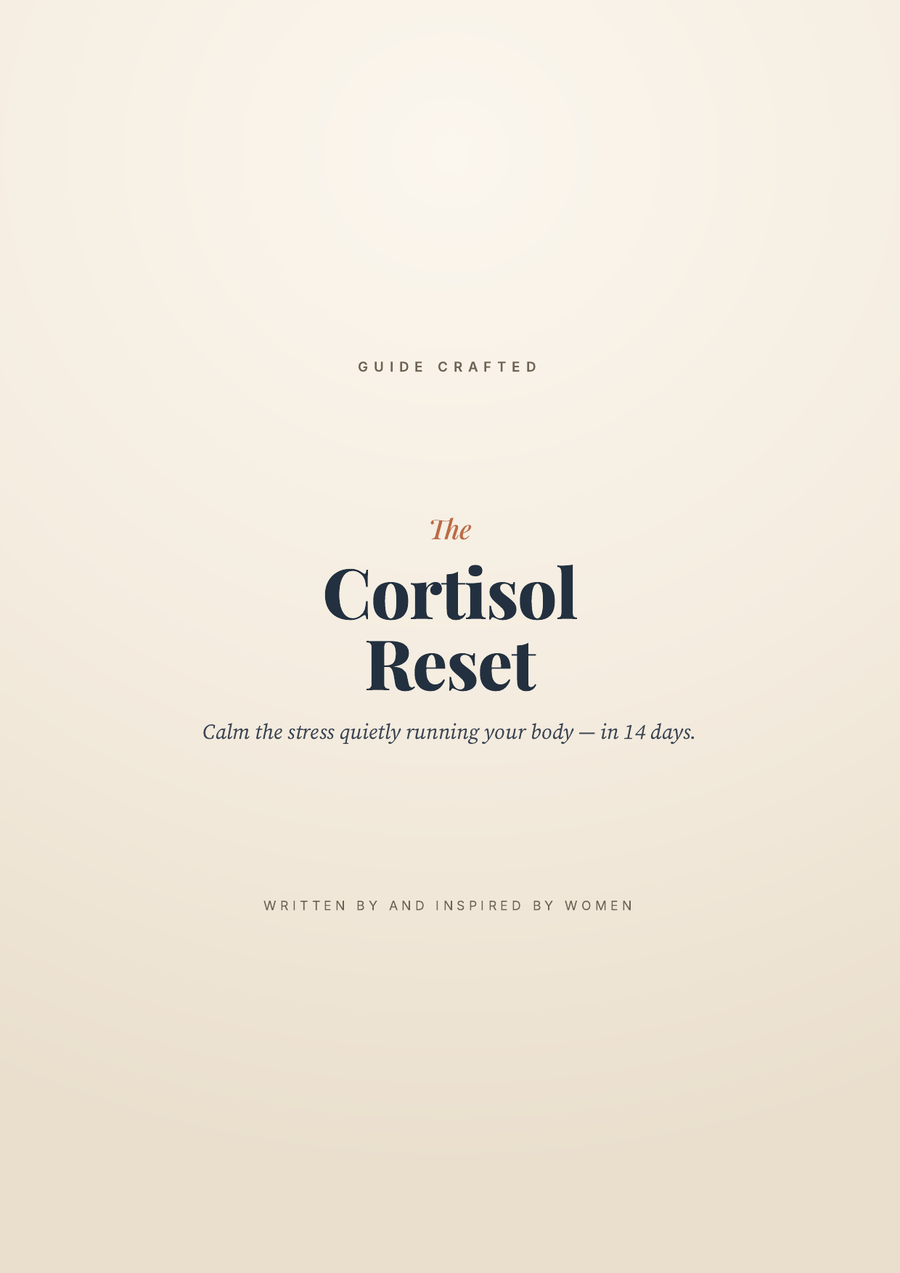 The Cortisol Reset — sample page 1