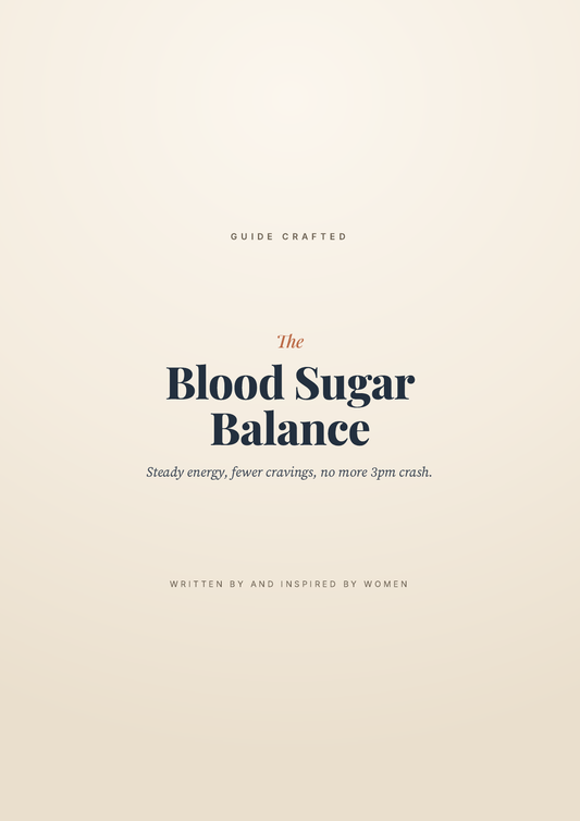 Blood Sugar Balance — sample page 1