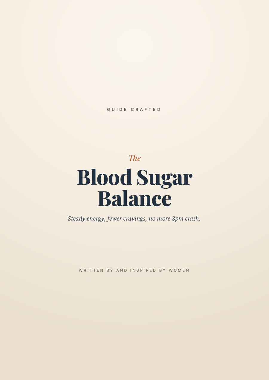 Blood Sugar Balance — sample page 1