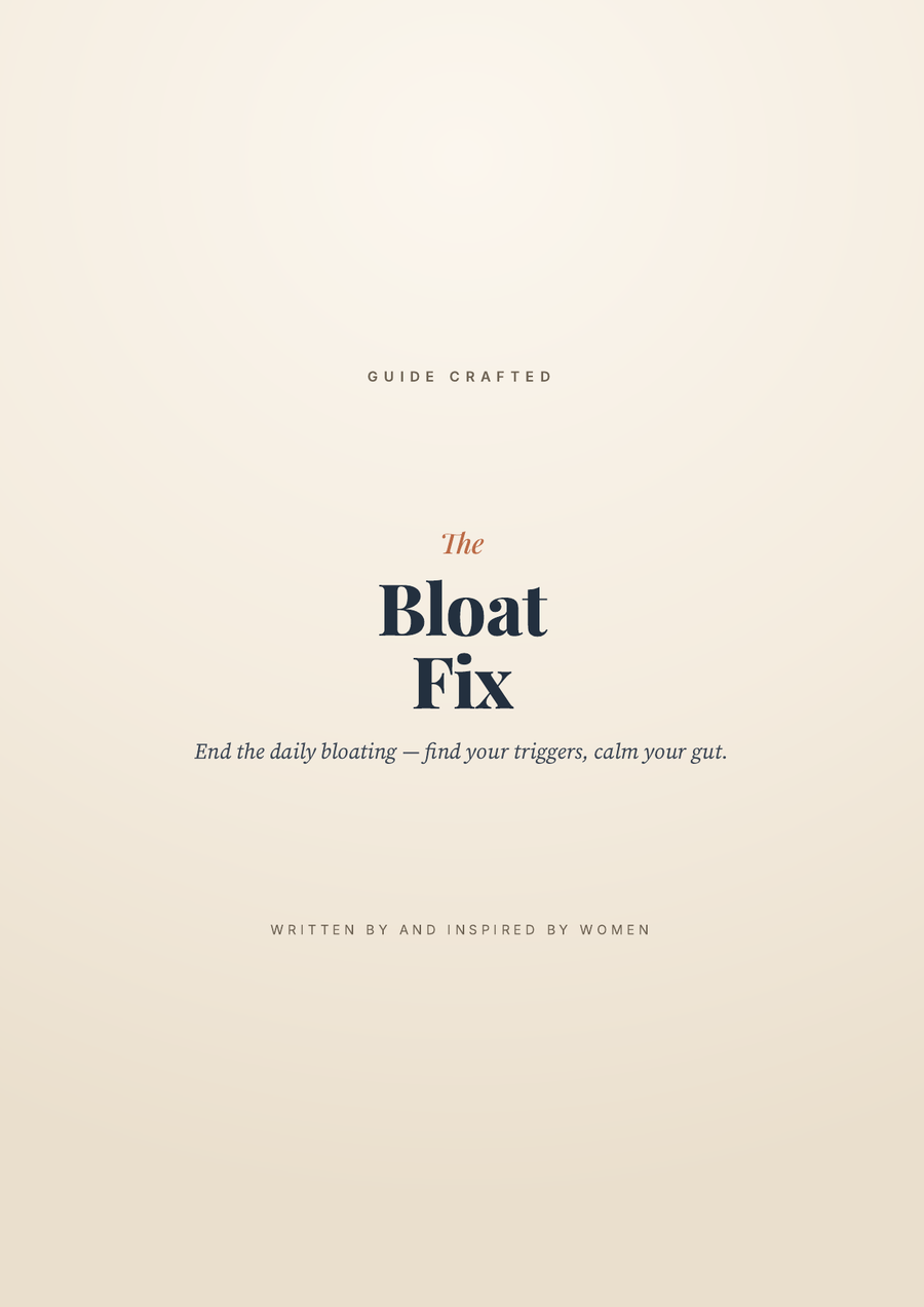 The Bloat Fix — sample page 1
