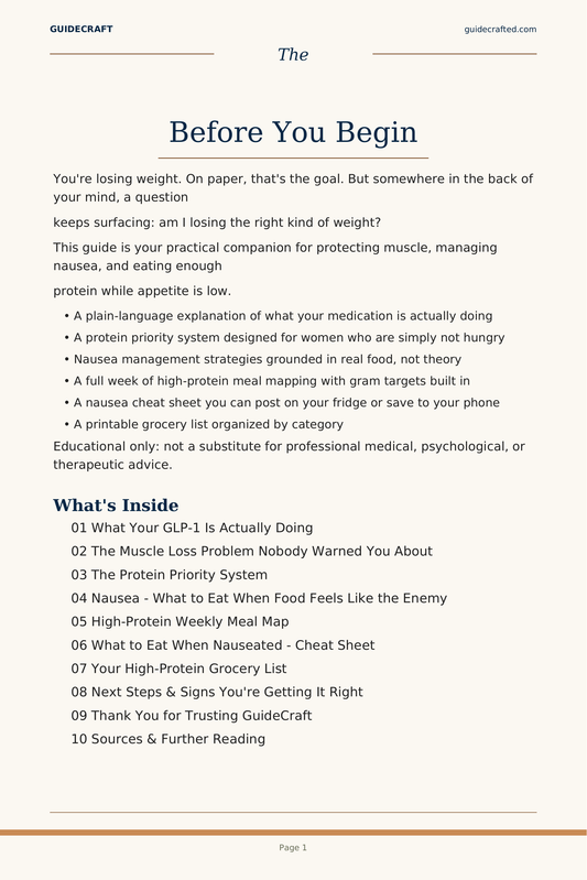 The GLP-1 Companion — sample page 2