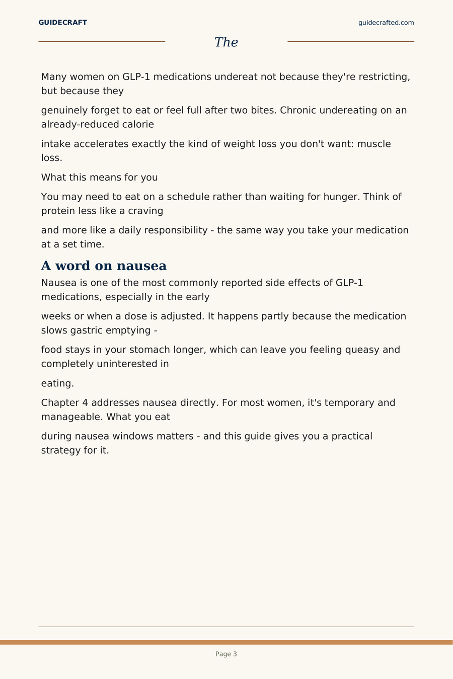 The GLP-1 Companion — sample page 4