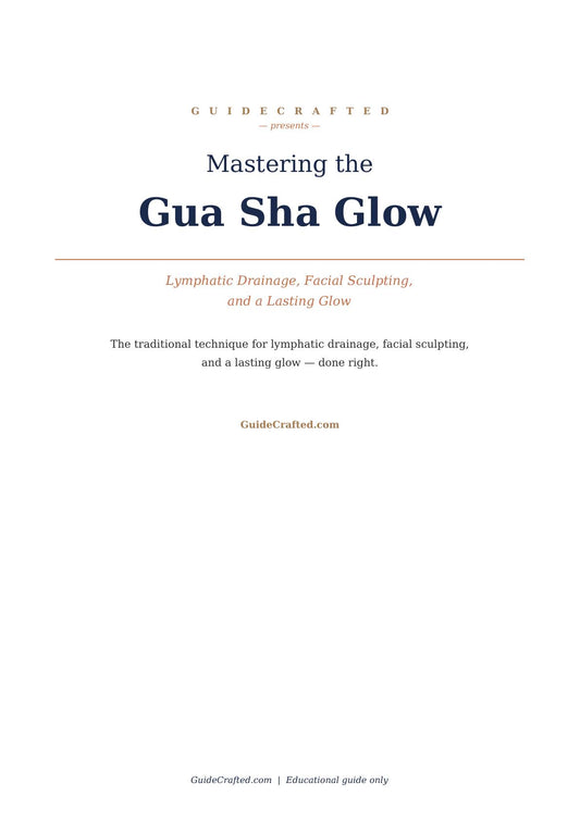 Mastering the Gua Sha Glow — sample page 1