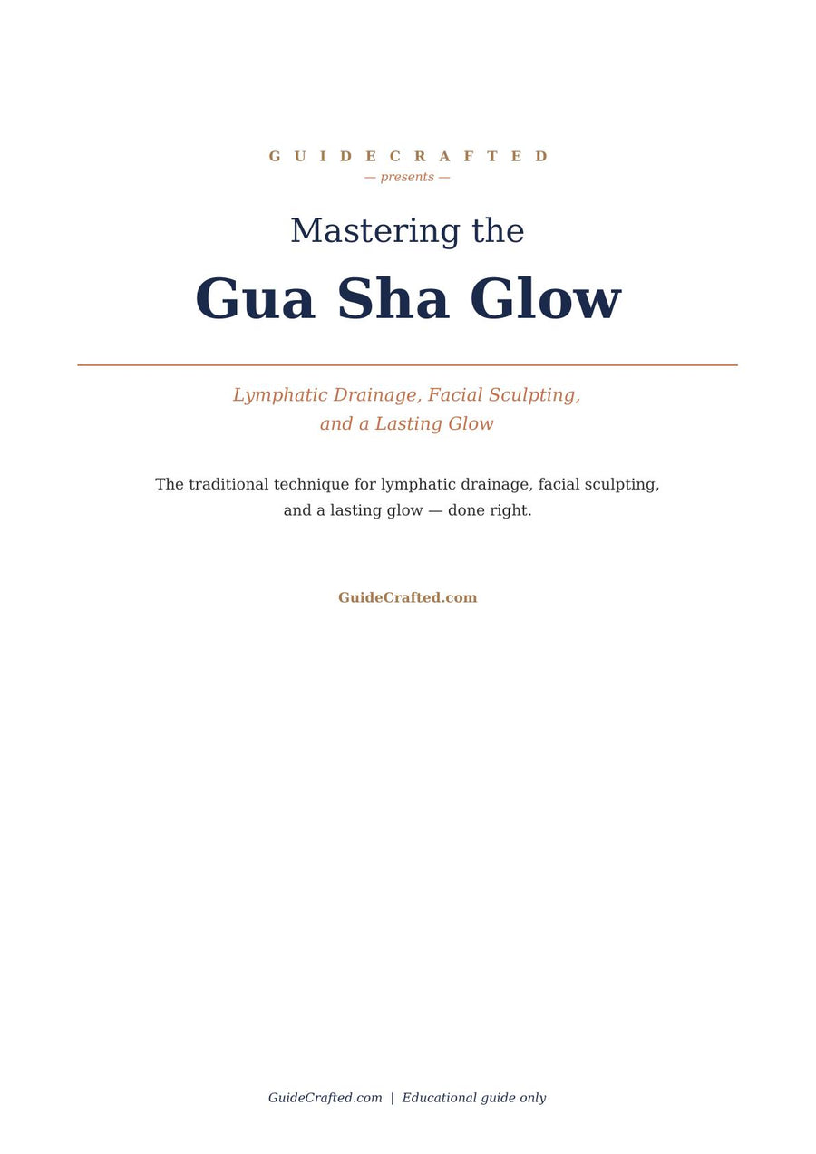 Mastering the Gua Sha Glow — sample page 1