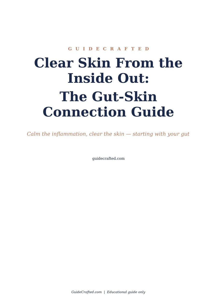 Clear Skin From the Inside Out — sample page 1