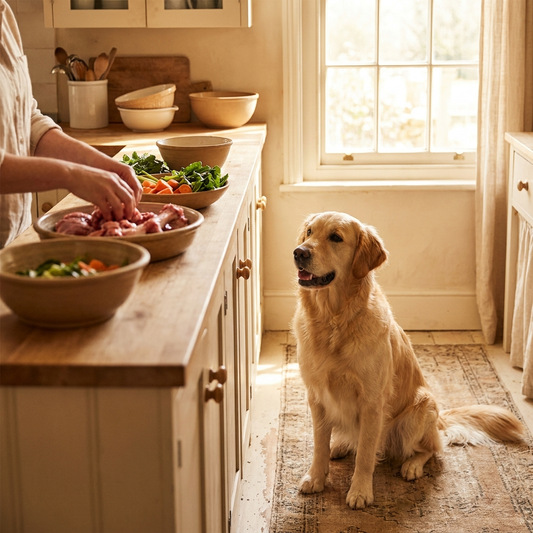 Raw Fed dog meal guide cover