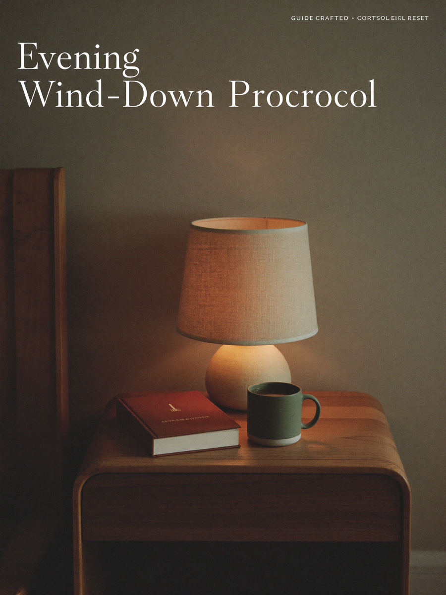 The Cortisol Reset: Evening Wind-Down Protocol