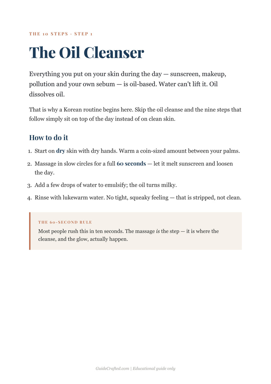 The 10-Step K-Beauty Ritual — sample page 2