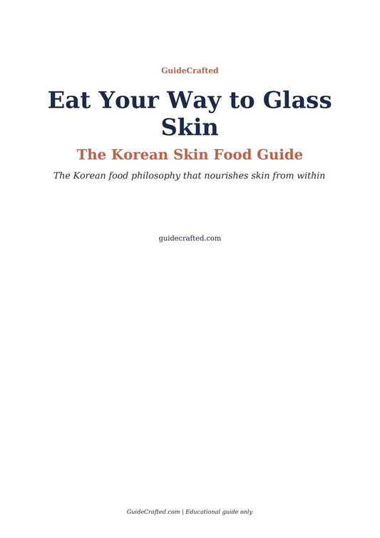 The Korean Skin Food Guide — sample page 1