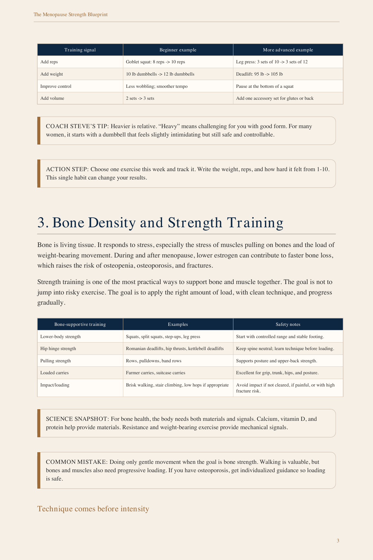 The Menopause Strength Blueprint — sample page 3