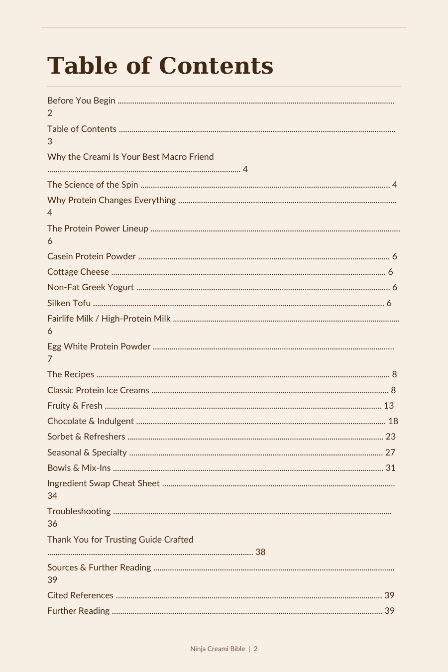 The Ninja Creami Bible — sample page 3