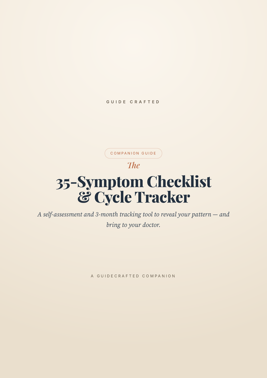 The 35-Symptom Checklist & Cycle Tracker — cover