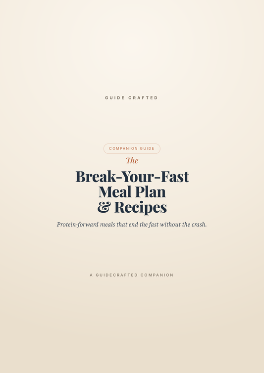 The Break-Your-Fast Meal Plan & Recipes — cover